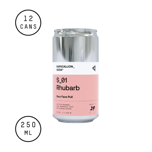 Scottish Rhubarb Soda | 12 Can Pack | Seasonal_01  [SOLD OUT]